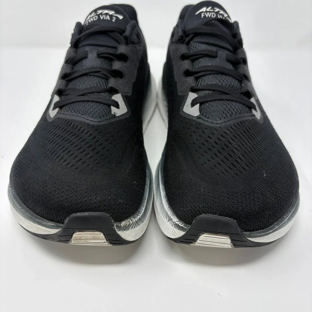 Altra FWD‎ VIA 2 Size 10 Men's Running Shoes Black White AL0A85SR010